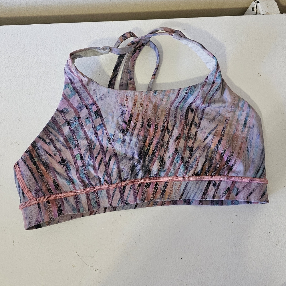 Lululemon Energy Bra *Central Saint Martins Nulux SIZE 8